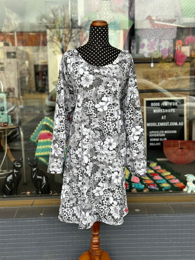 navy blue dress for baby girl That feeling when you don't have to adjust anything 💕 Just comfort, ease,  and quiet confidence. Browse more dresses in winter' 26 collection at  https://www.orientique.com.au/categories/winter-26 (Orientique, winter  outfits inspiration, plus size women main image 0
