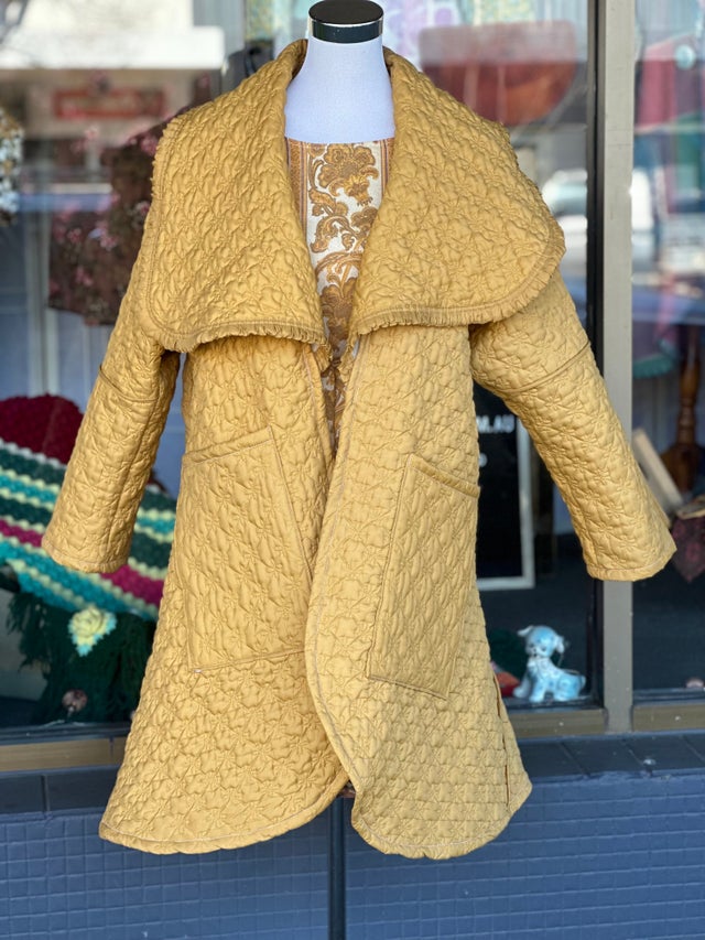 Mustard coat 2024 size 20